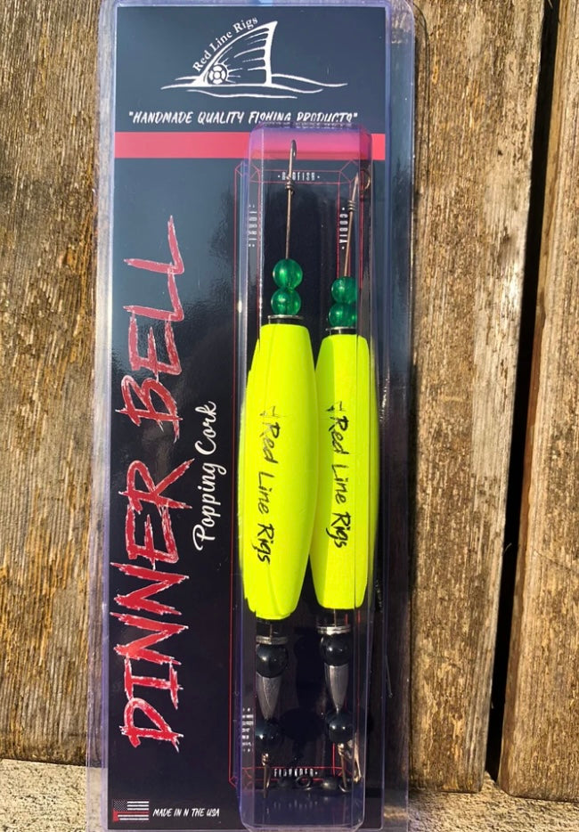 Redline Rigs Dinner Bell Cigar Popping Cork – PRODUCTO LURE